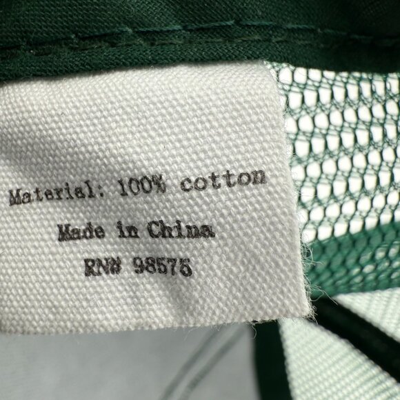 Jameson Logo Snapback Trucker Hat –Emerald Green Mesh Adjustable Cap Minimalist - Picture 9 of 12